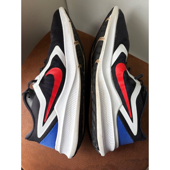 NIKE MENS SNEAKER RUNNING SHOES SIZE 11 DOWNSHIFTER BLACK RED BLUE COMFORTABLE - Picture 6 of 9